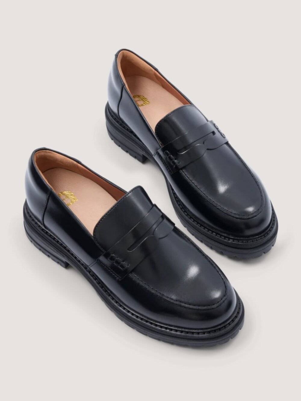 Bared Footwear Wedgebill Leather Loafers
